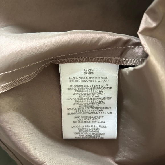 Vintage Size 6 Black and Tan Strapless Padded Mini Dress - Picture 14 of 16